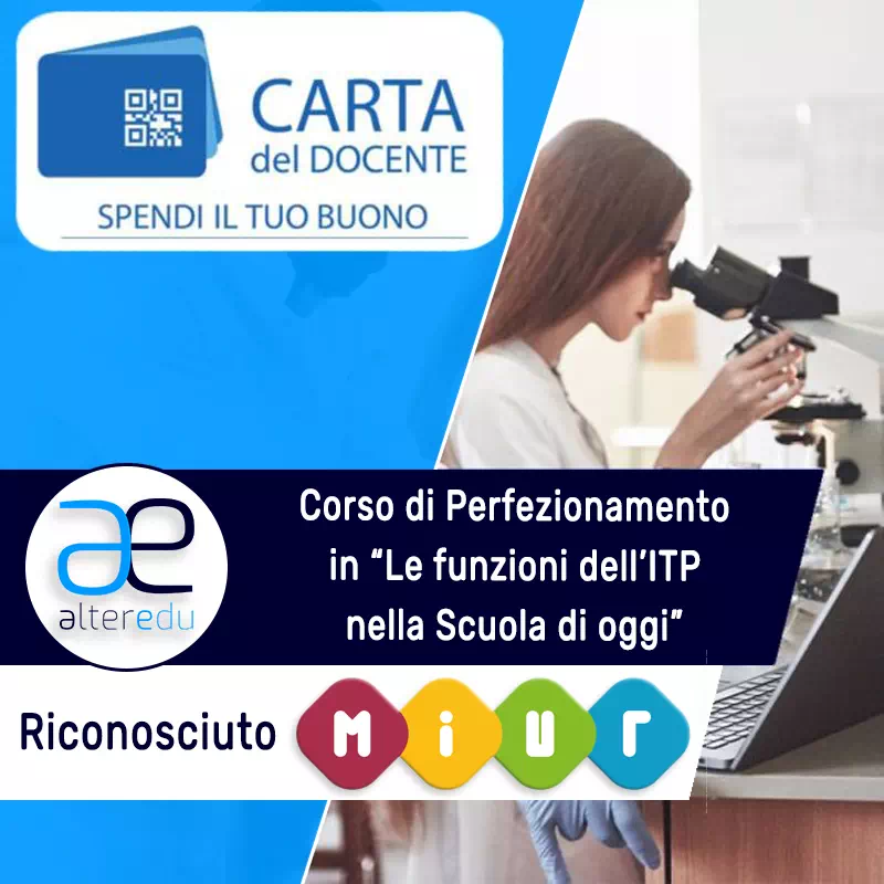 Corso in Le funzioni dell’ITP nella scuola