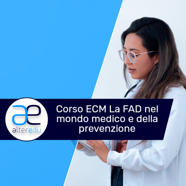Medico al lavoro dopo il Corso ECM su FAD in Medicina e Prevenzione (50 crediti) ECM