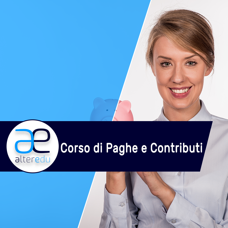 Giovane addetta alle risorse umane assunta dopo il corso online di paghe e contributi