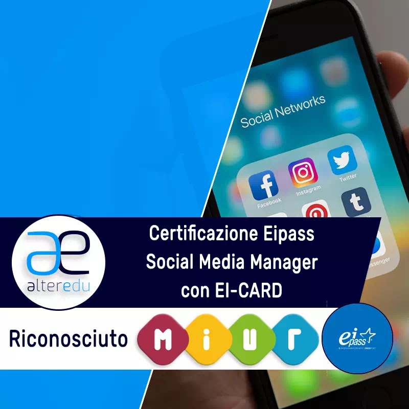 Certificazione EIPASS Social Media Manager