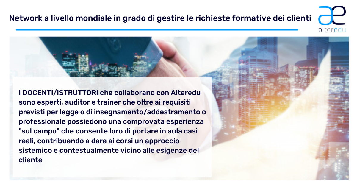 Alteredu presenta il Corso Online di Formazione per Data Protection Officer (DPO) - Privacy in Azienda: le Attività di Audit