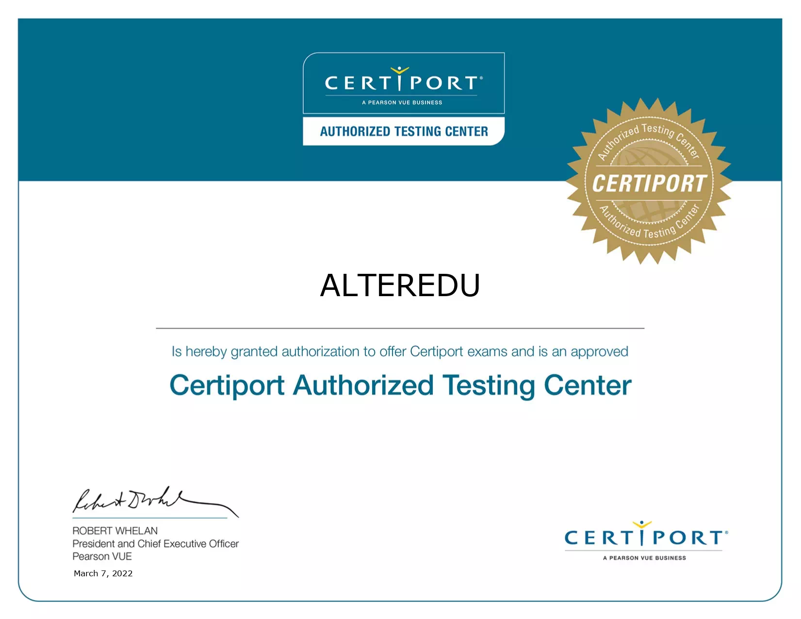testing cernter autorizzato certiport