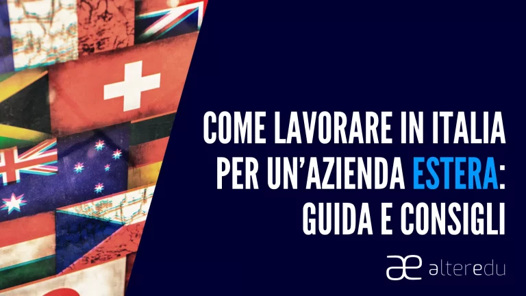 lavoro da remoto per azienda estera