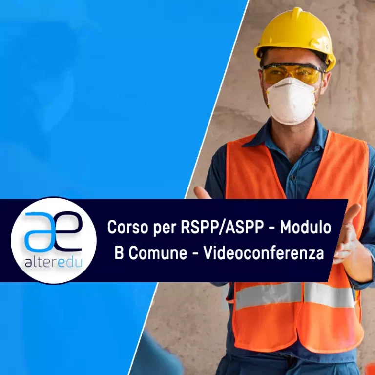 RSPP al lavoro dopo aver frequentato il Corso RSPP/ASPP Modulo B Online