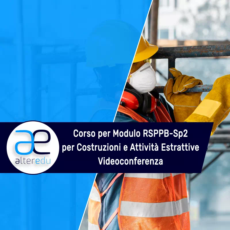 RSPP in cantiere dopo aver seguito il Corso RSPP Modulo B-Sp2 Online
