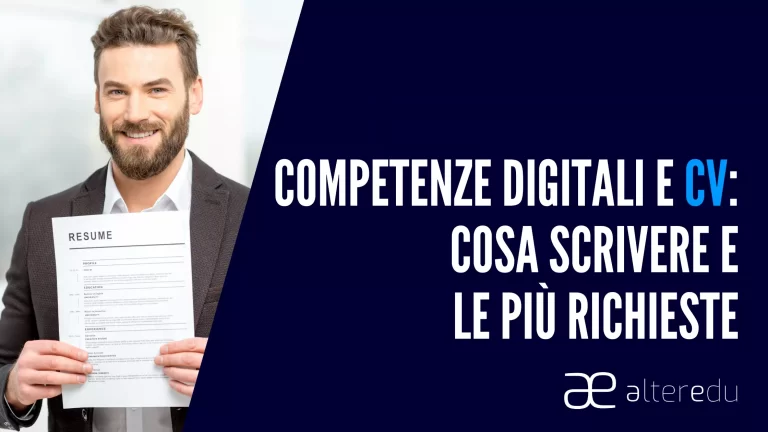 competenze digitali cv
