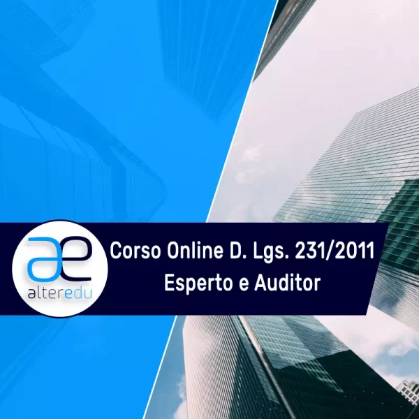 Corso Online D. Lgs. 231/2011