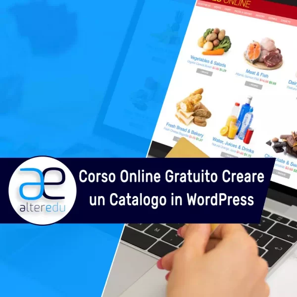 Corso Online Gratuito Creare un Catalogo in WordPress