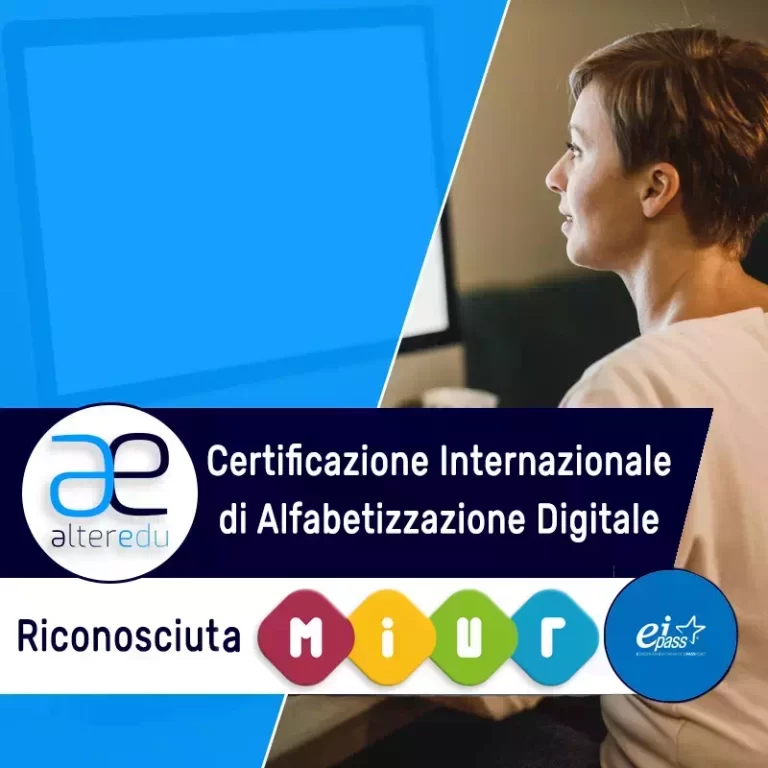 Certificazione Internazionale di Alfabetizzazione Digitale