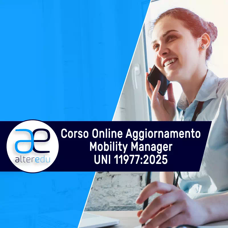 Corso Online Aggiornamento Mobility Manager UNI 11977:2025