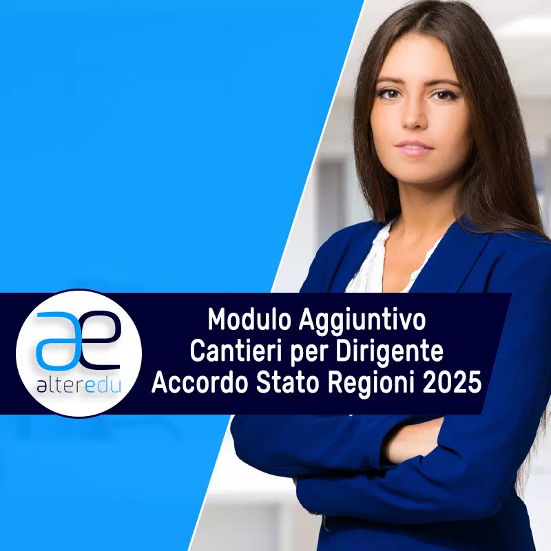 Modulo Aggiuntivo Cantieri per Dirigente