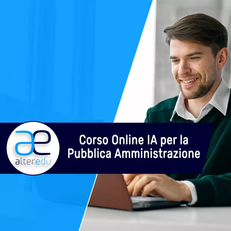 Corso Online IA per la Pubblica Amministrazione